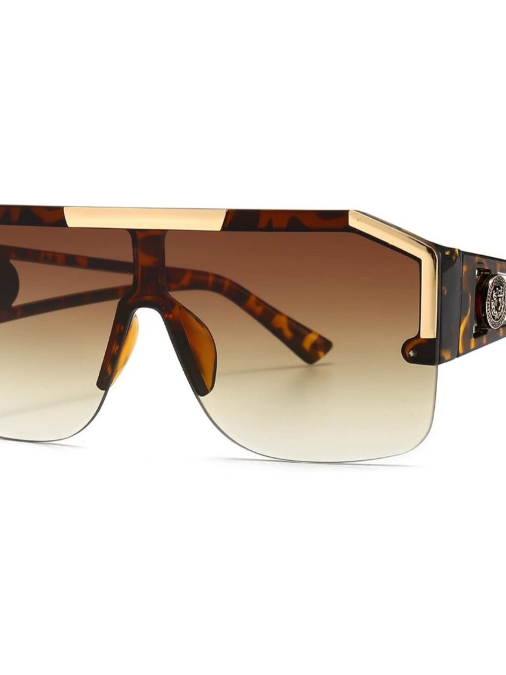 Unique Retro Inspired Oversized Sunglasses - Ideal Gift for Fashion Lovers